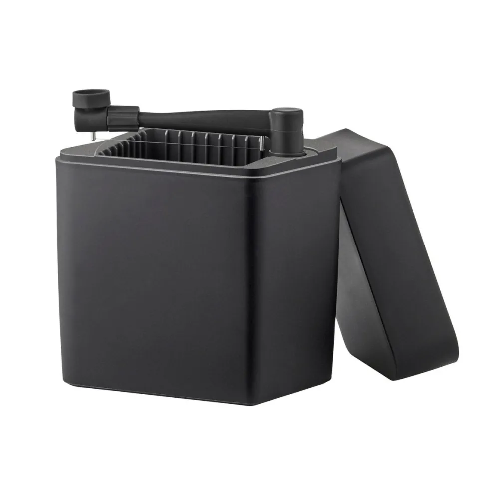 Rosti Osteklokke Classic Svart