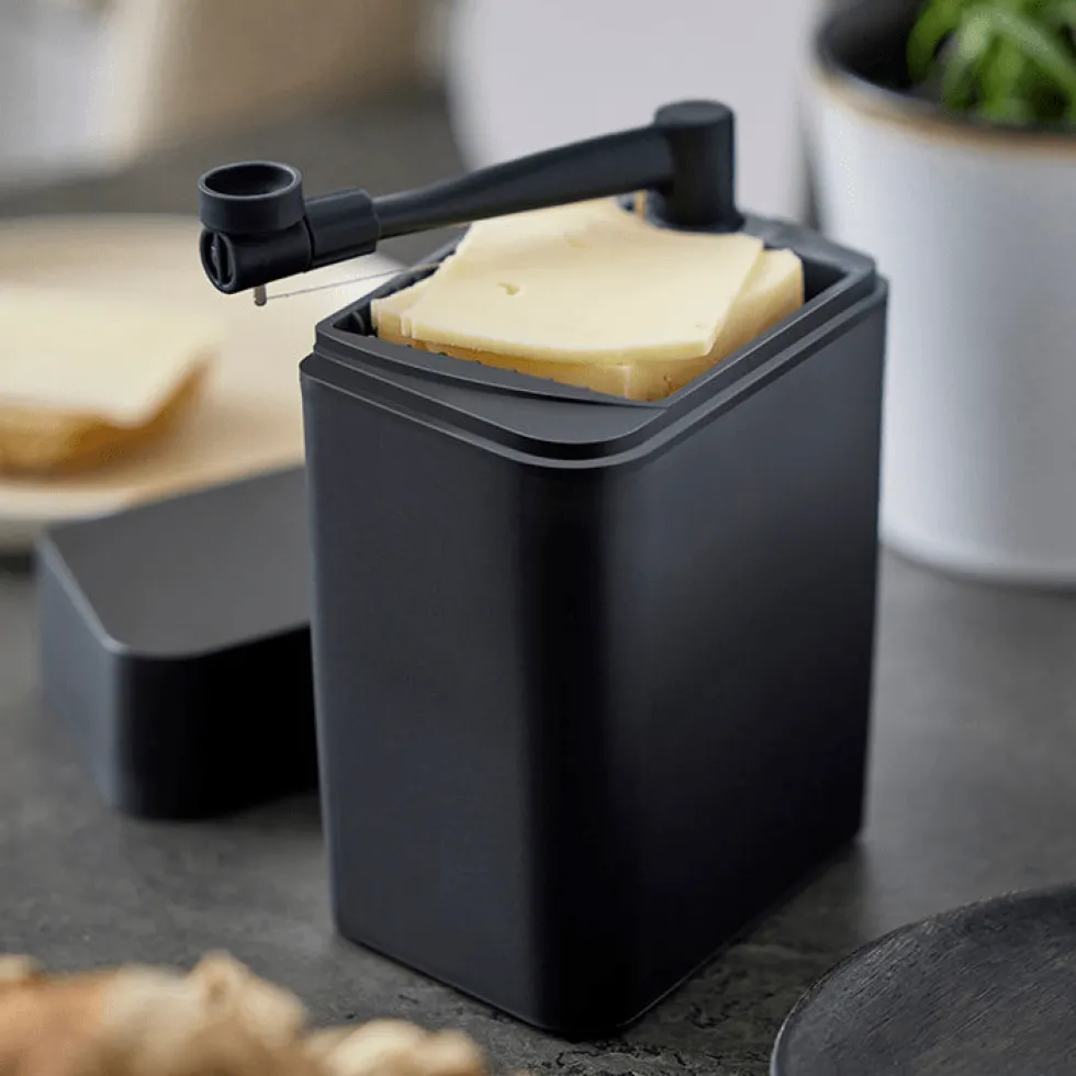 Rosti Osteklokke Classic Svart