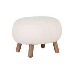 Savona puff hvit 47 x 41,5 cm