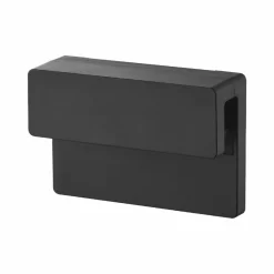Selvklebende tannkremholder sort 9 x 6 cm