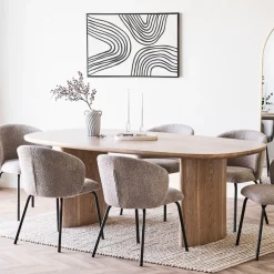 Serra spisebord ask 210 cm
