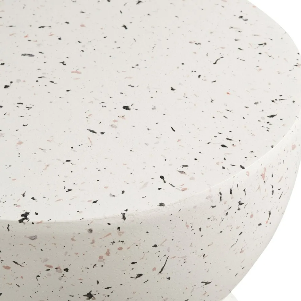 Sidebord i fiberglass terazzo
