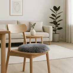 Sitteunderlag grå ø35 cm