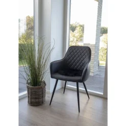 Sitteunderlag sort ø35 cm