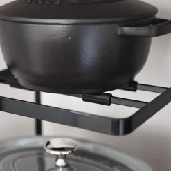 Skålstativ smal liten sort