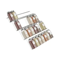Skuffeinnsats til krydder 43 cm transparent