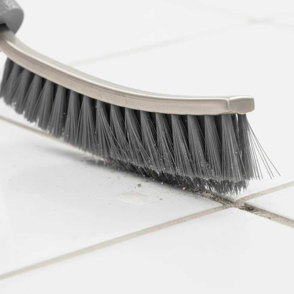 Smal fugebørste Easy Clean grønn 26,8 cm