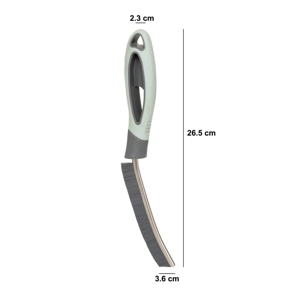 Smal fugebørste Easy Clean grønn 26,8 cm