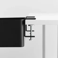 Smart oppbevaringsboks til bord, sort 30 x 18 cm