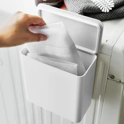 Smart sett til vaskemaskin hvit, 2 deler