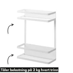 Smart sett til vaskemaskin hvit, 2 deler