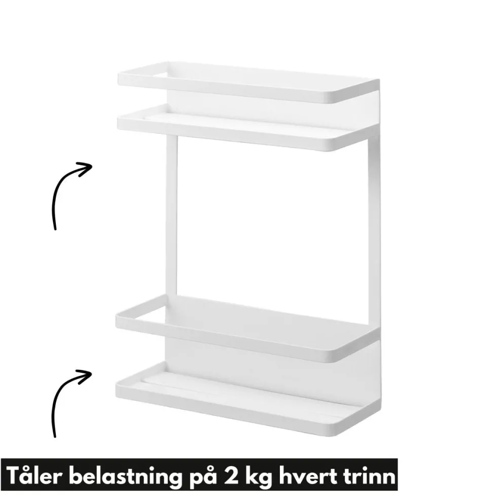 Smart sett til vaskemaskin hvit, 2 deler