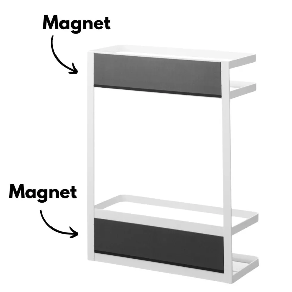 Smart sett til vaskemaskin hvit, 2 deler