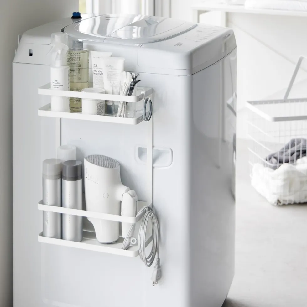 Smart sett til vaskemaskin hvit, 2 deler