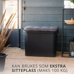 SmartStore™ Collect 76 L + Lokk sett sort