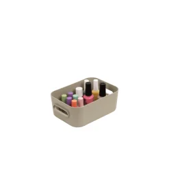 SmartStore Comfort S oppbevaringskurv 20 × 14 × 7,5 cm beige