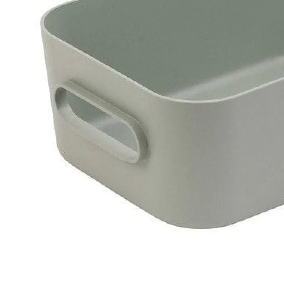 SmartStore Comfort S oppbevaringskurv 20 × 14 × 7,5 cm salviegrønn