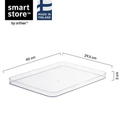SmartStore™ Compact Clear L oppbevaringsboks+lokk sett