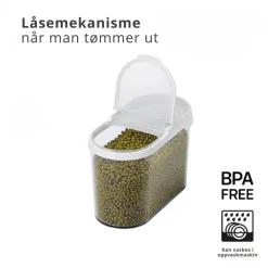 SmartStore Flip oppbevaringsboks med lokk 1,1 L