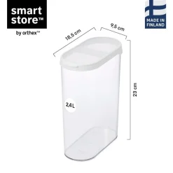 SmartStore Flip oppbevaringsboks med lokk 2,4 L