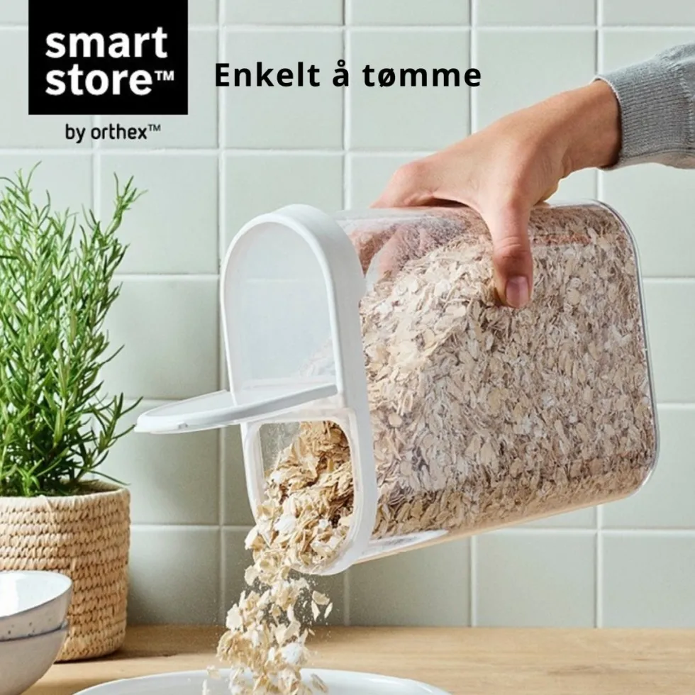 SmartStore Flip oppbevaringsboks med lokk 2,4 L
