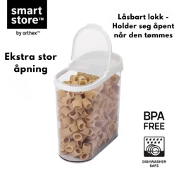 SmartStore Flip oppbevaringsboks med lokk 1,7 L