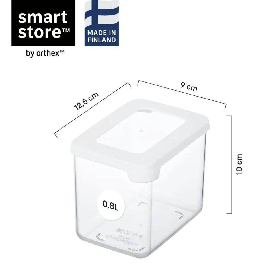 SmartStore™ Vision oppbevaringsboks med lokk 0,8 L