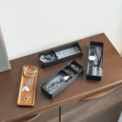 Smykkeskrin 3 etasjer sort