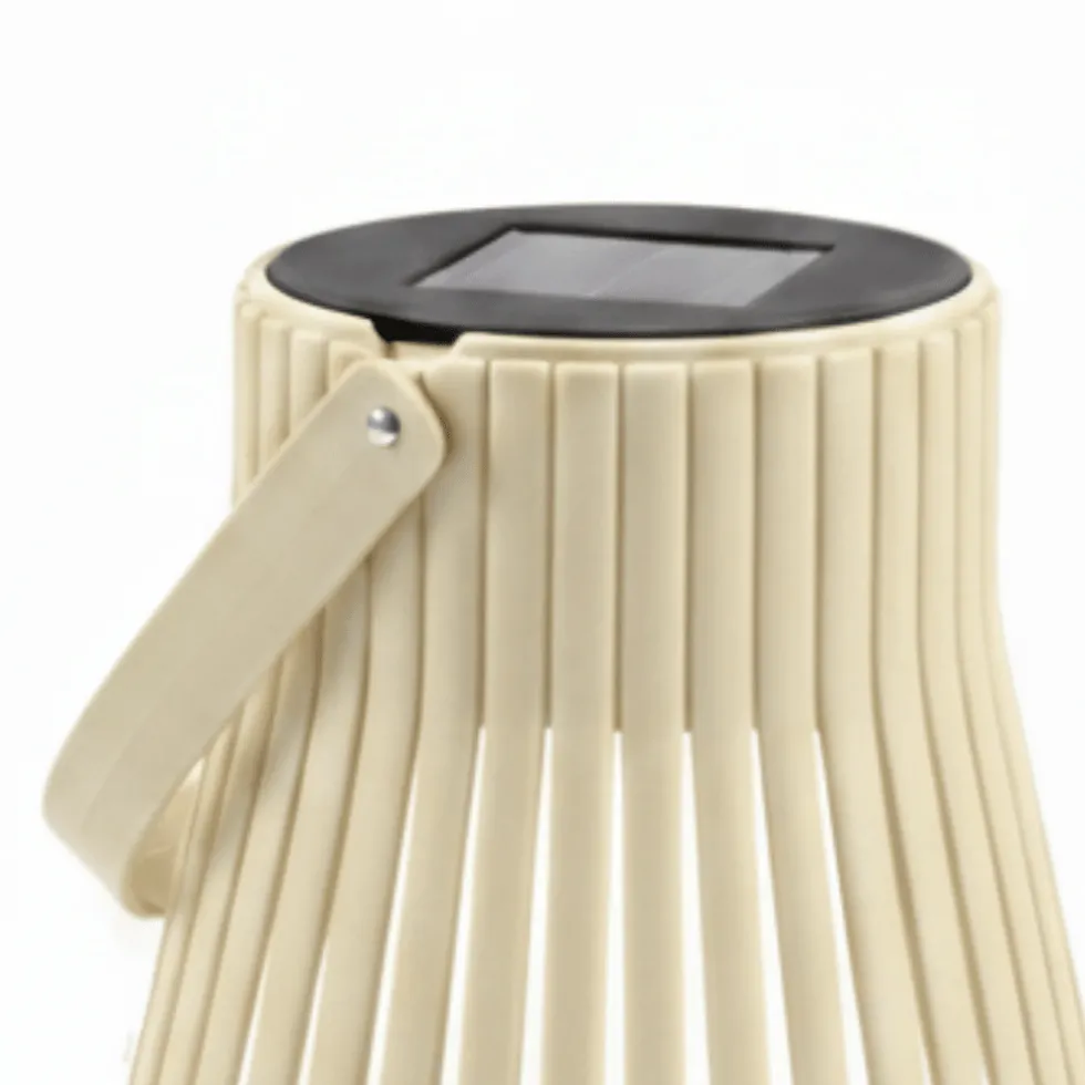 Solarlykt beige 20 x 24, 5 cm