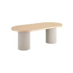 Solva spisebord ask sand natur 220 cm