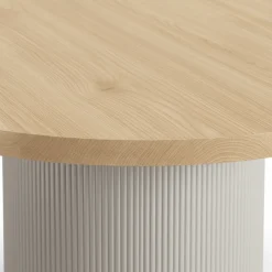 Solva spisebord ask sand natur 120 cm