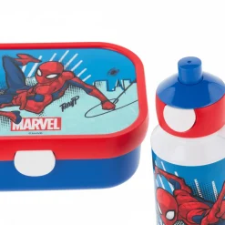 Spiderman matboks og flaske sett