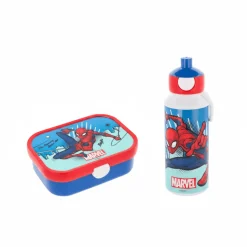 Spiderman matboks og flaske sett