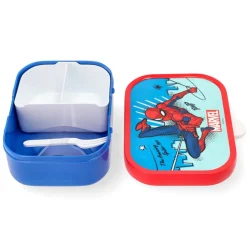 Spiderman matboks rominndeling 17,5 x 13 x 6 cm