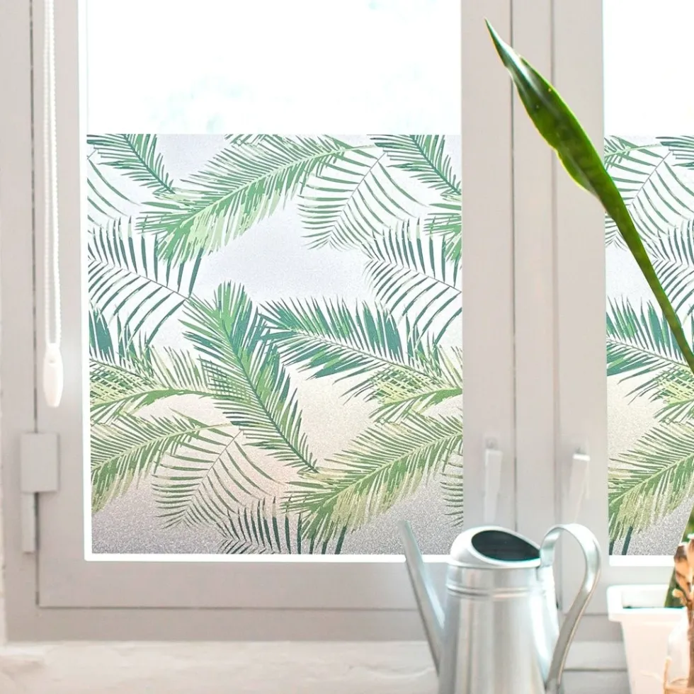 Static Premium Palme vindusfolie