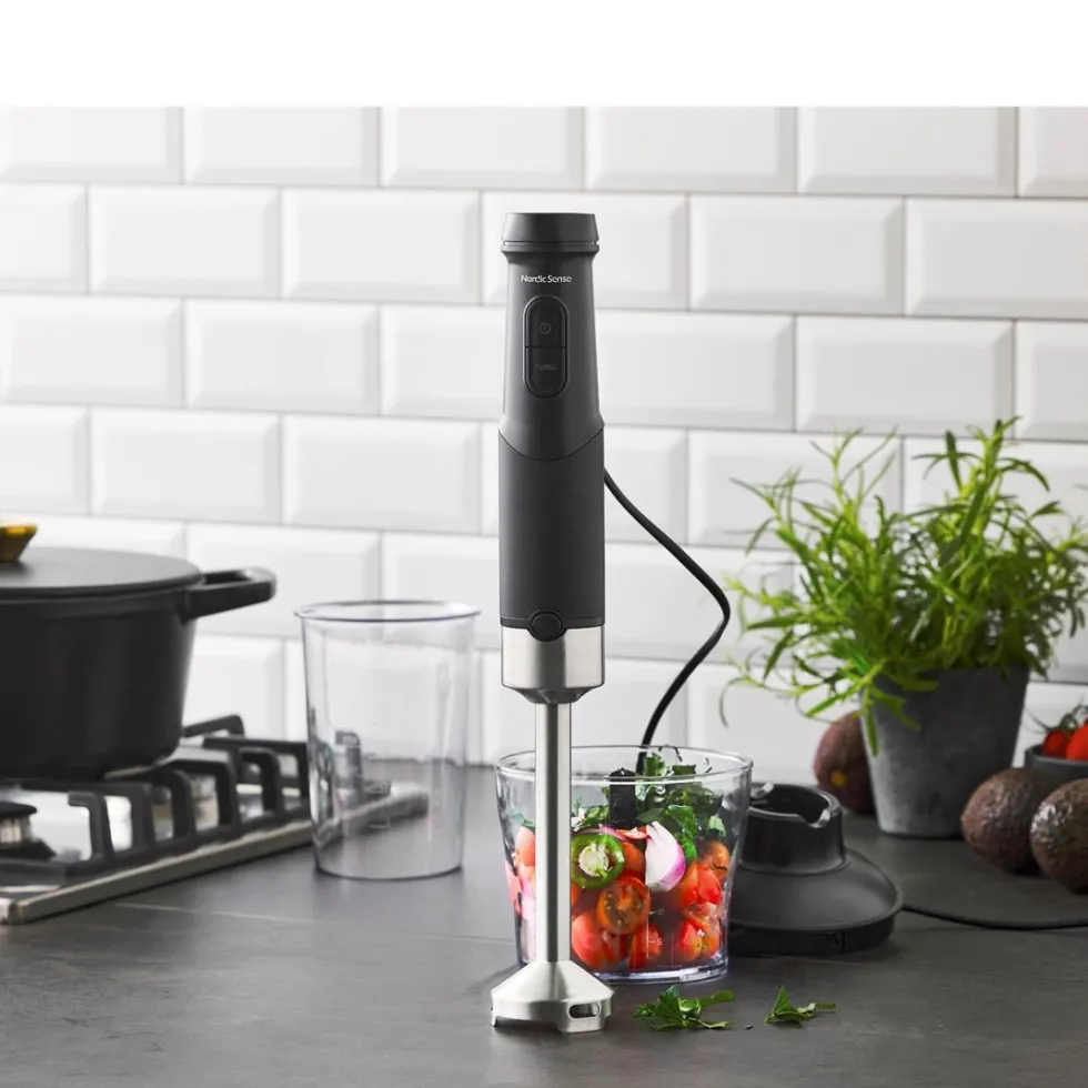 Stavmiksersett 1200 watt sort