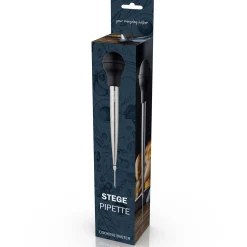 Stekepipette stål 32 cm