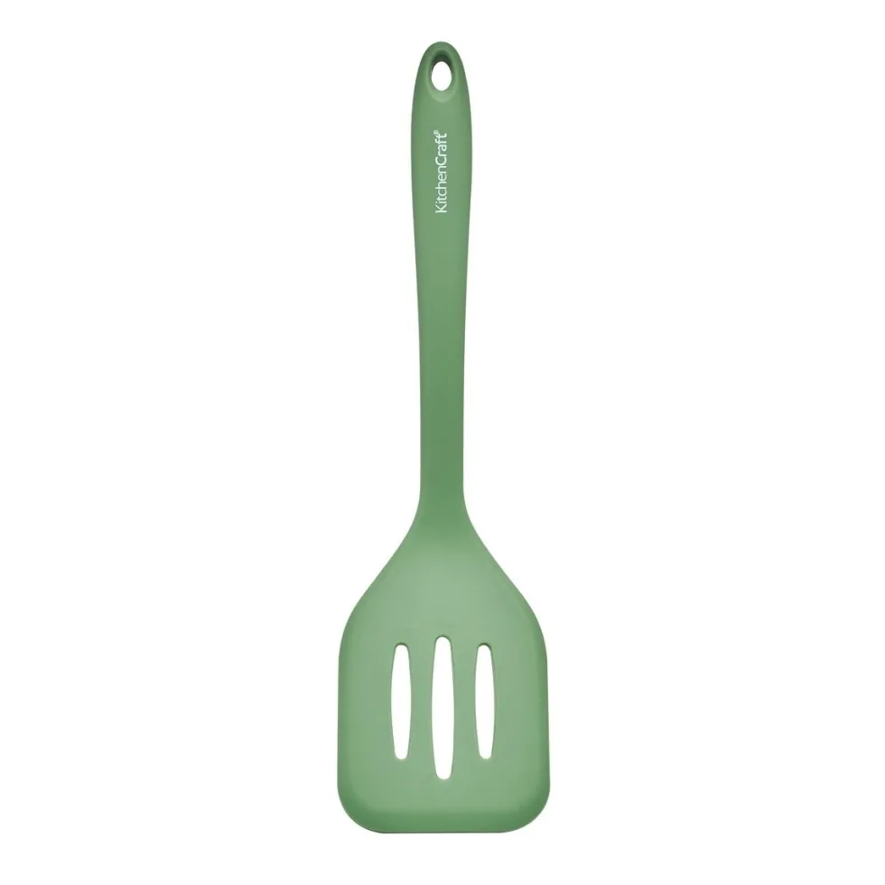 Stekespade i silikon grønn 30 cm