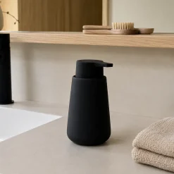 Svart såpedispenser 250 ml