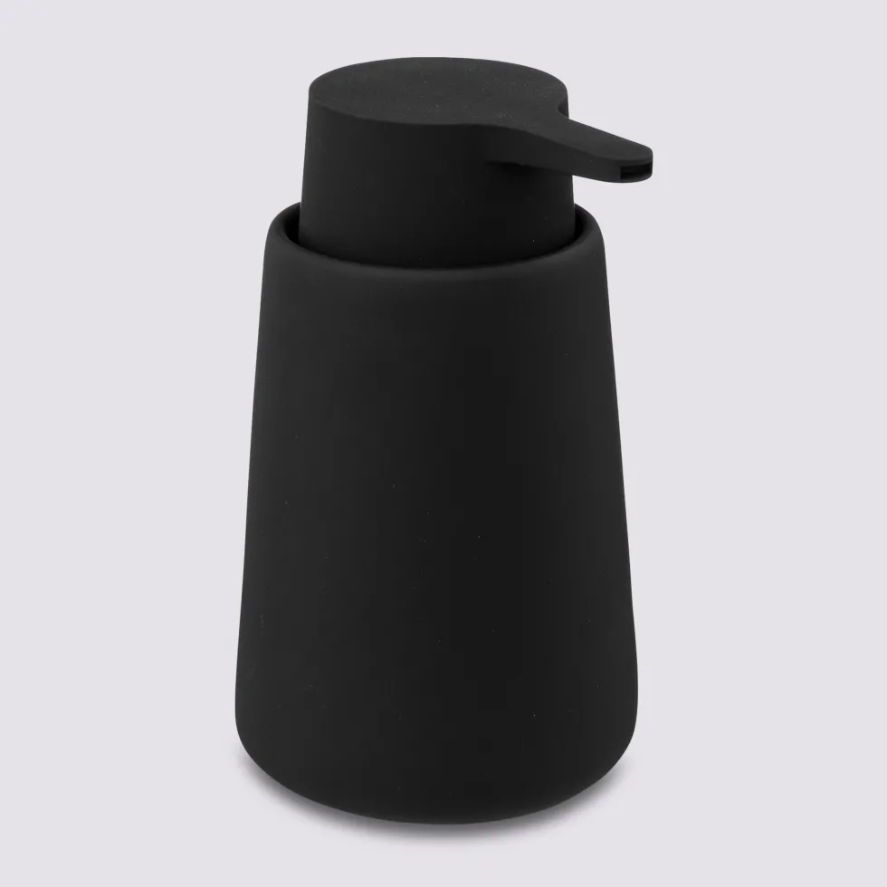 Svart såpedispenser 250 ml