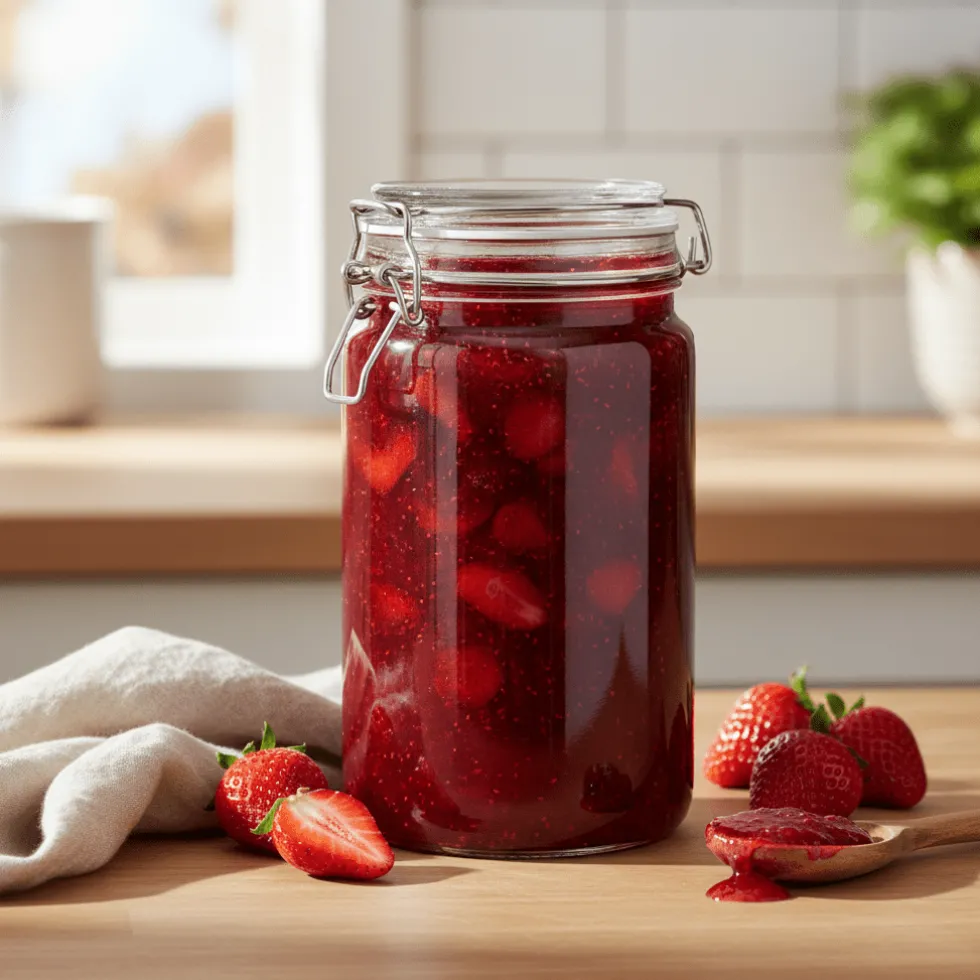 Sylteglass med patentlokk 1000 ml