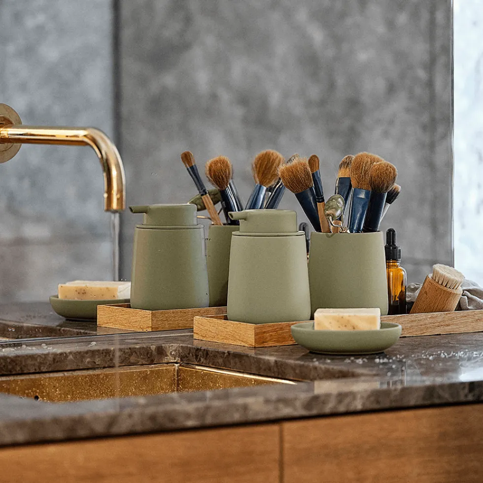 Tannbørsteholder Nova One Matcha Green 10 cm