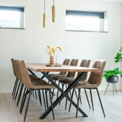 Toulon spisebord natur eik 240 cm