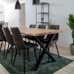 Toulon spisebord natur eik 200 cm