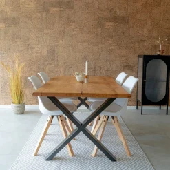 Toulon spisebord natur eik 200 cm