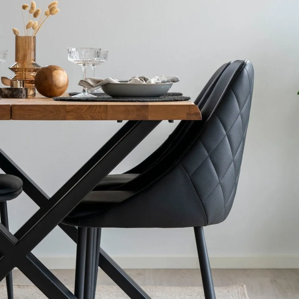 Toulon spisebord natur eik 140 cm