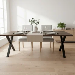 Toulon spisebord røkt eik 300 cm