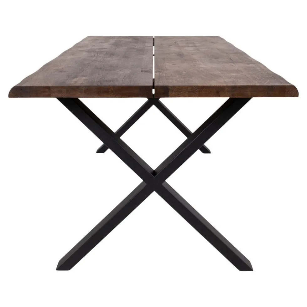 Toulon spisebord røkt eik 200 cm