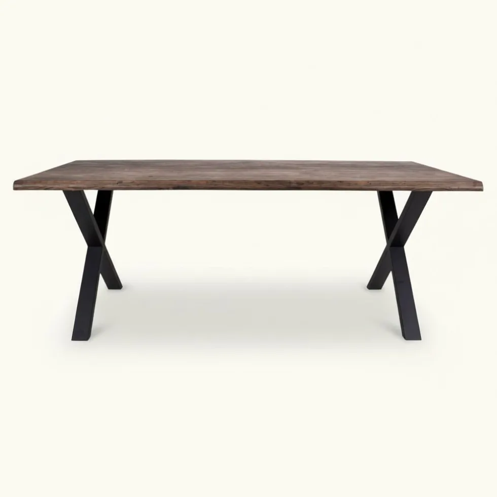 Toulon spisebord røkt eik 200 cm