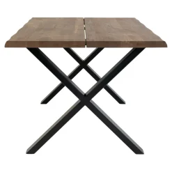 Toulon spisebord røkt eik 140 cm